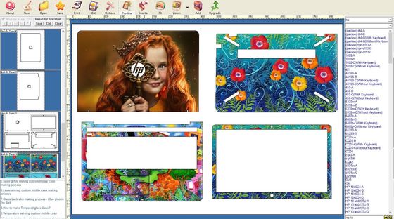 노트북 피부 제작 기계 미디어 광고 및 개인 다이 프로젝트의 이상적인 노트북 피부 보호기 제조 기능을 제공하는