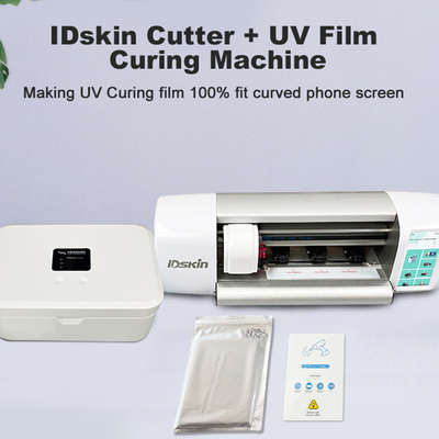 명확한 UV 유리 PVC 비닐 스티커 플로터 기계 시스템