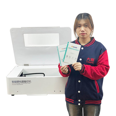 무제한 제조 휴대 전화 Tpu 하이드롤 필름 시트 레이저 커터 플롯터 온화 유리 스크린 보호기 커터