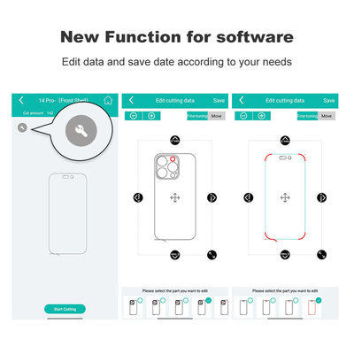 Daqin IDSKIN 모바일 스크린 보호기 커팅 머신 Zero+ 범용 스크린 필름 커터 모바일 스크린 보호기 제작 기계 세트