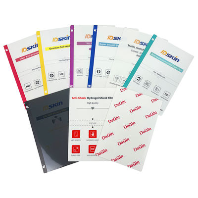 고품질 맞춤형 PVC 3D 스크린 보호기 프리미엄 휴대 전화 후면 피부 스티커 TPU 종이 재료로 방수 원자재