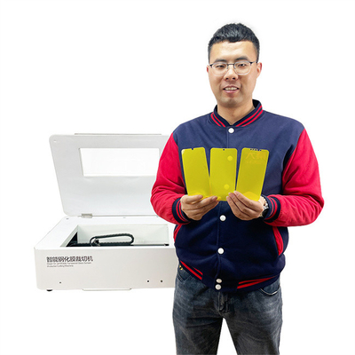 다킨 온화 유리 스크린 보호 레이저 절단 기계 온라인 비즈니스 상점