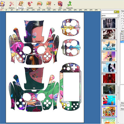 노트북 스킨 제작 기계 (노트북 템플릿 및 컷팅 제한 없음, 창의적인 노트북 스킨 디자인 지원)